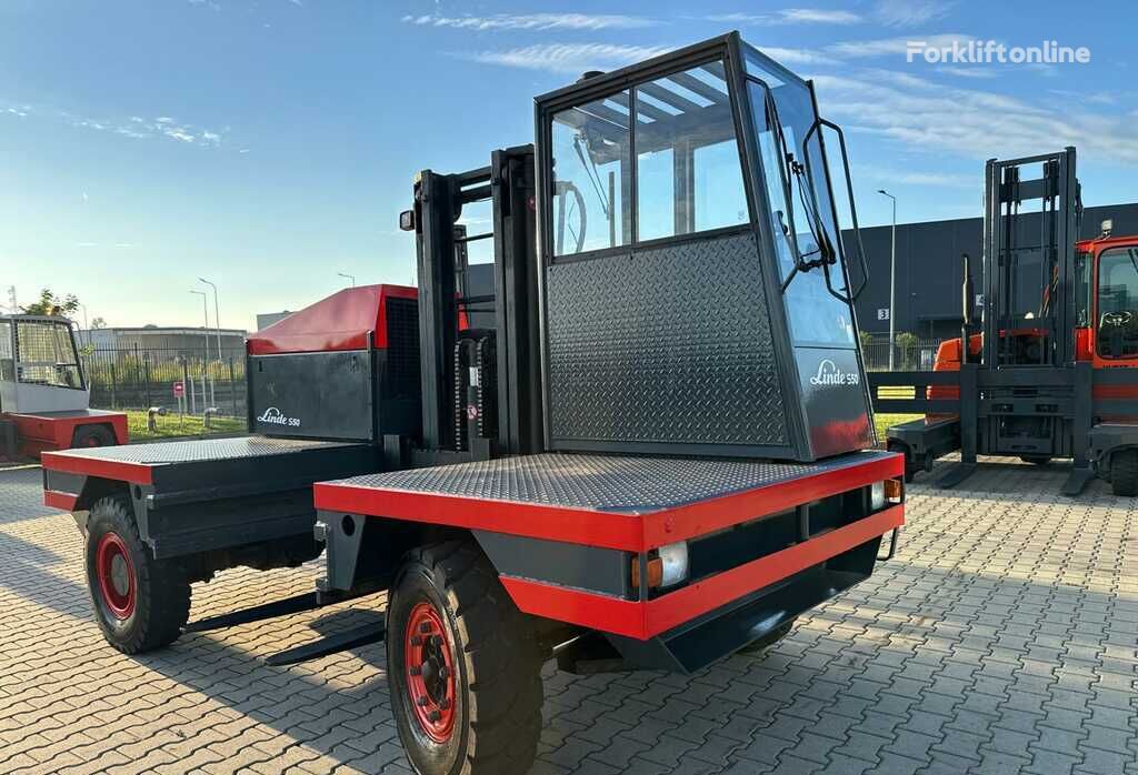 carrello elevatore laterale Linde S50  // EXCELLENT TECHNICAL CONDITION // Free lift // Only origi