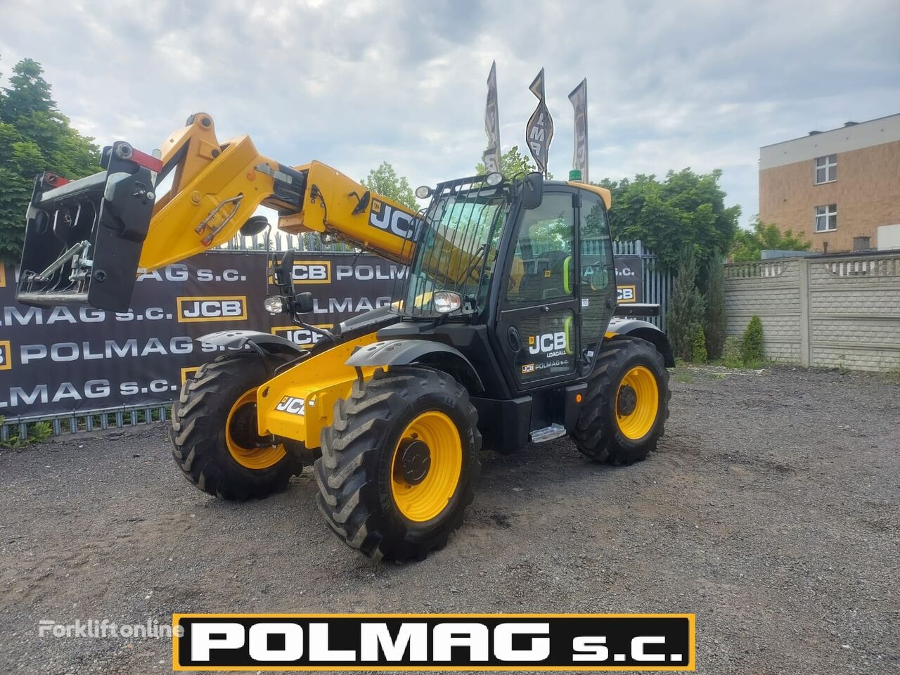 sollevatore telescopico JCB 531-70 356 motogodzin / Ładowarka JCB 541-70 535-95 Manitou